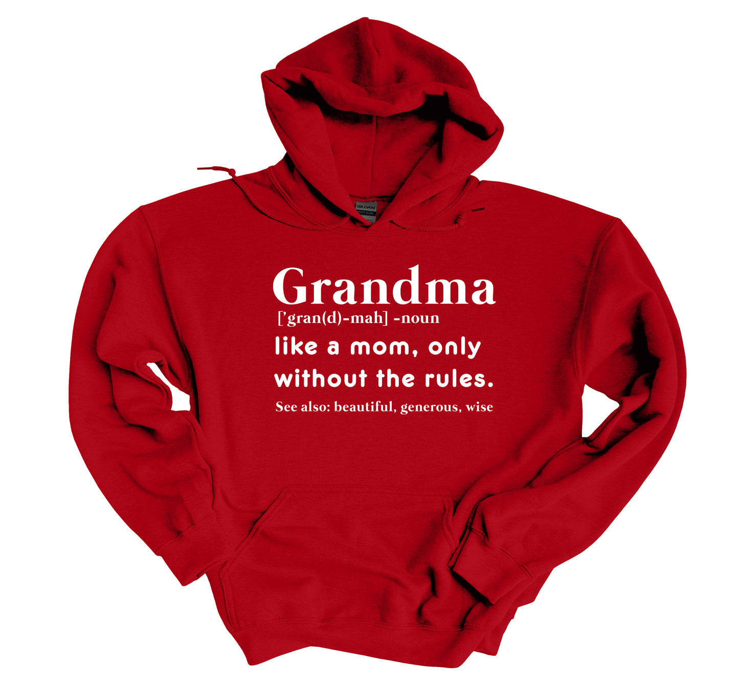 Grandma definition hoodie, funny grandma hoodie