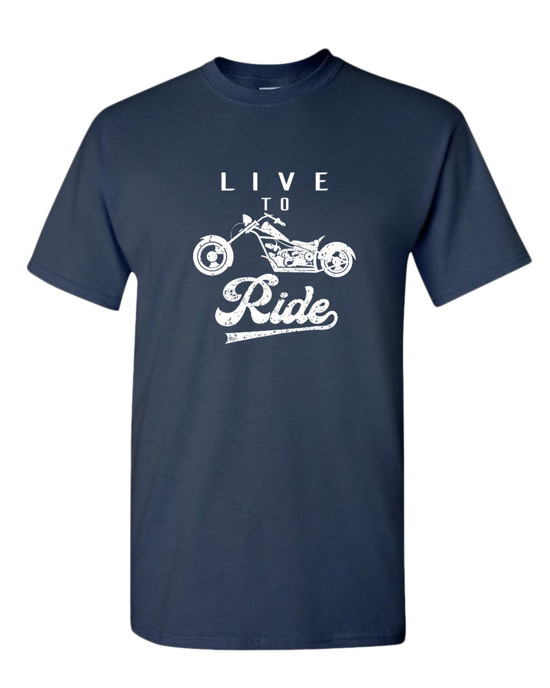 Live to ride motorcycle t-shirt - Fivestartees