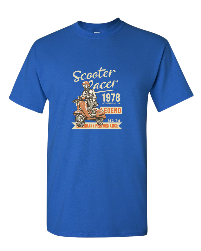 Scooter racer 1978 legend motorcycle t-shirt - Fivestartees