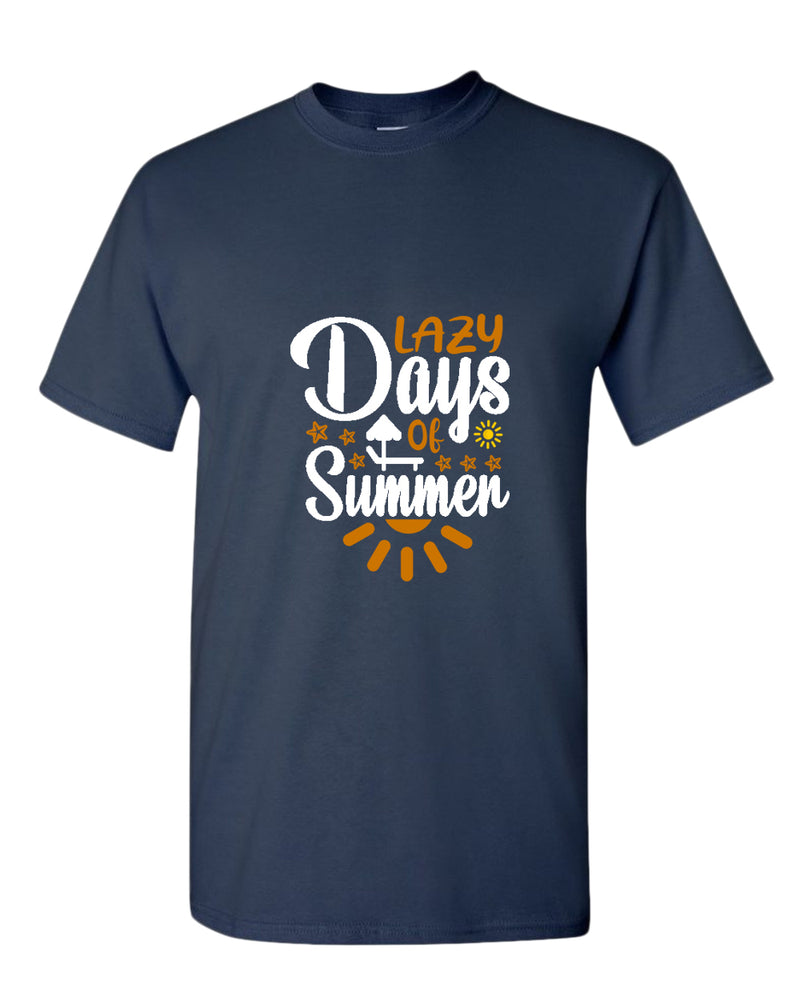 Lazy days of summer tees, summer t-shirt, beach party t-shirt - Fivestartees