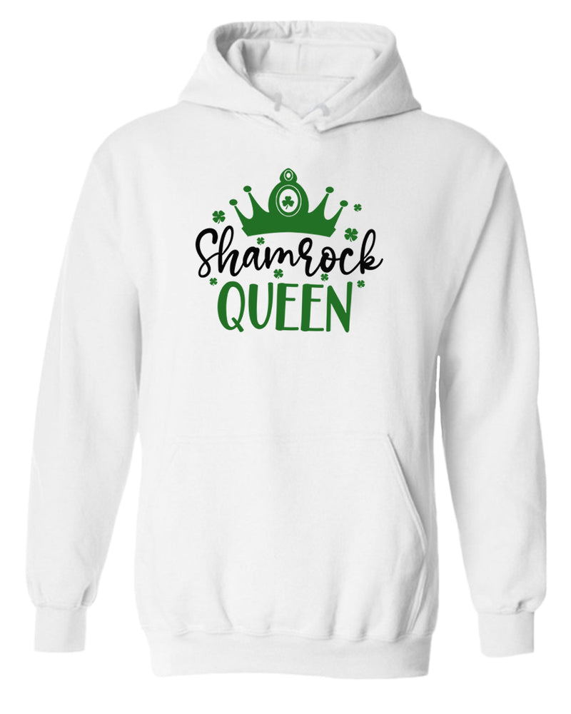 Shamrock Queen hoodie women st patrick's day hoodie - Fivestartees