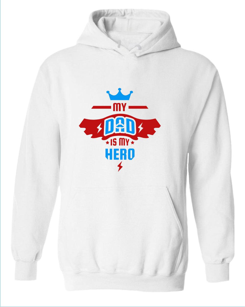 My dad is my hero hoodie, father's day hoodie - Fivestartees