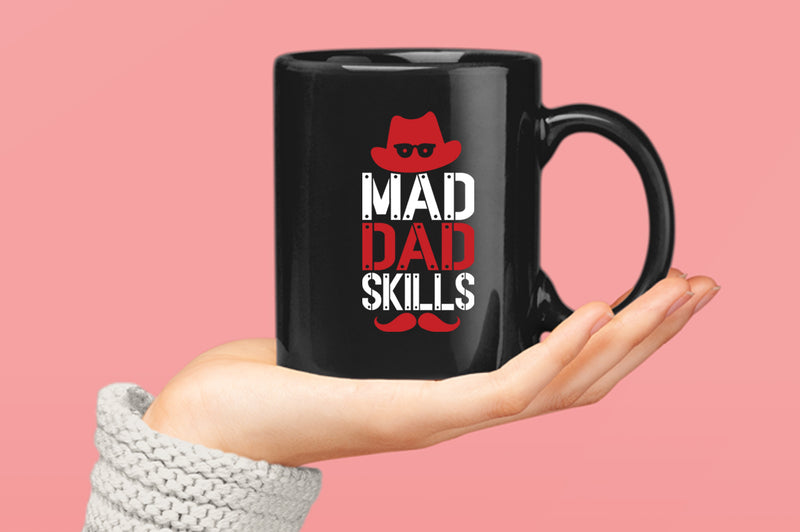 Mad dad skills Coffee Mug, funny dad Coffee Mug - Fivestartees