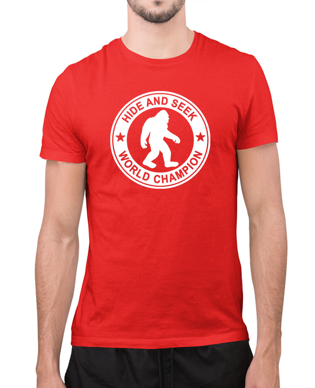 Hide and seek big foot t-shirt, funny t-shirt - Fivestartees