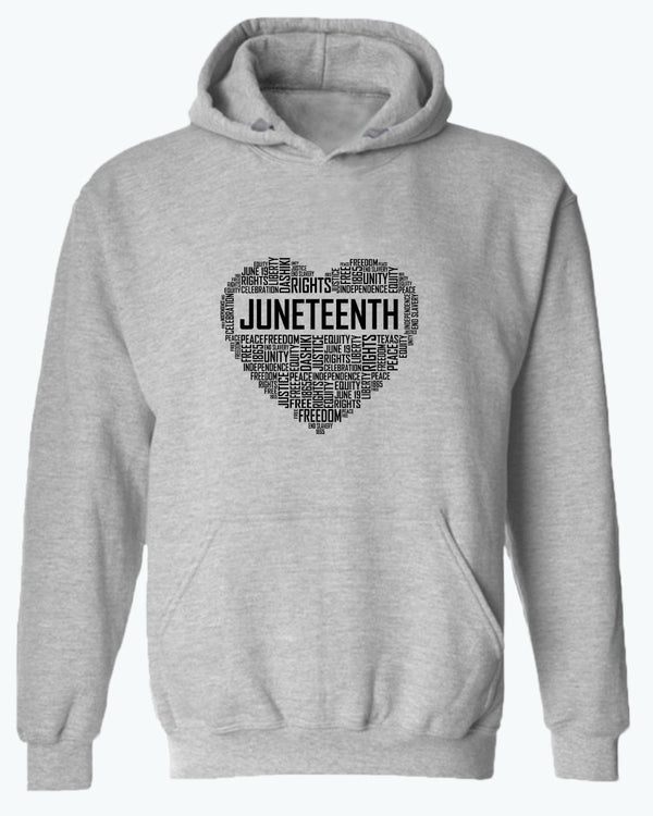 Juneteenth freedom, right unity hoodie - Fivestartees
