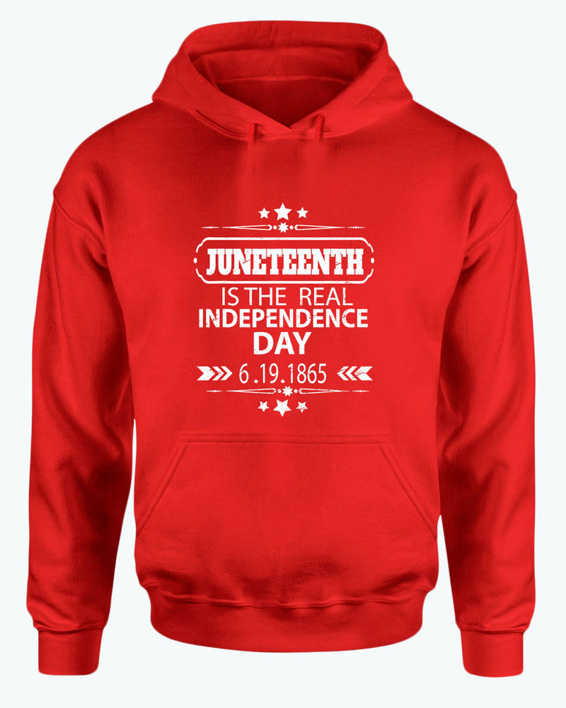 Juneteenth is the real independence day hoodie - Fivestartees