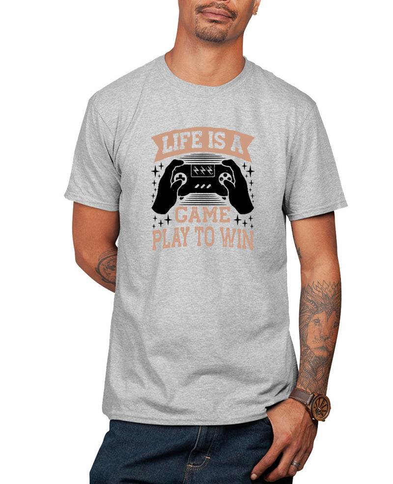Life is a game, play to win t-shirt funny gaming t-shirt - Fivestartees
