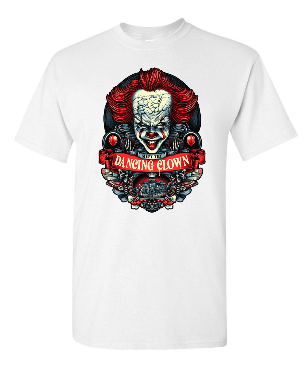 Meet the dancing clown T-shirt, Horror Movie T-shirt, Halloween T-shirt - Fivestartees