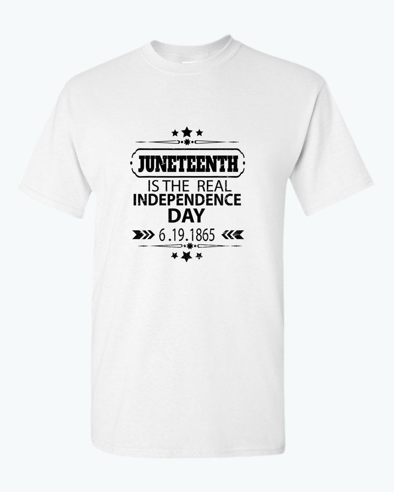 Juneteenth is the real independence day t-shirt - Fivestartees