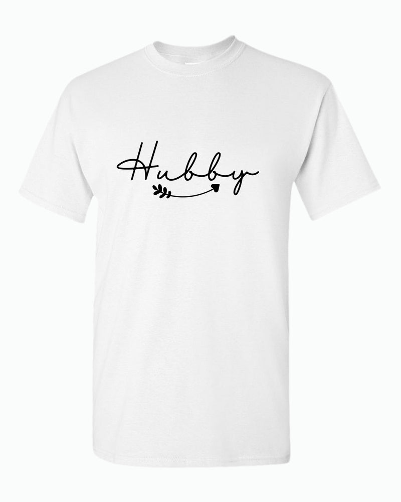 Hubby Wifey Couple Matching T-shirt Valentine's Day T-shirt - Fivestartees