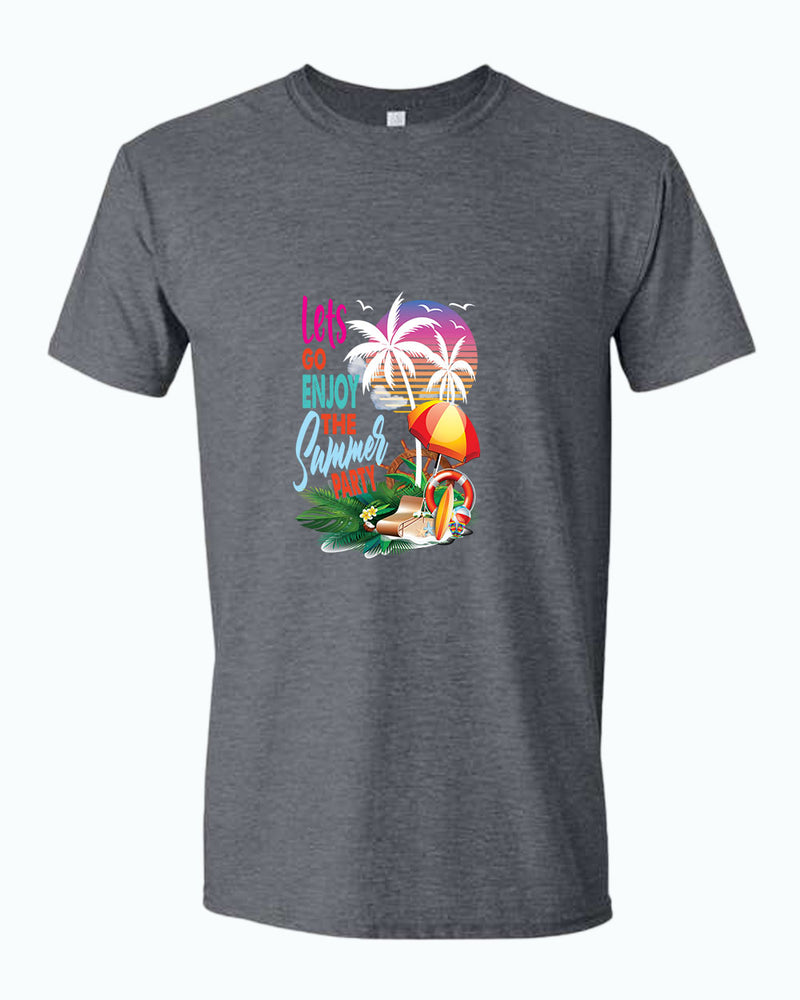 Let's go enjoy the summer party t-shirt, summer t-shirt, beach party t-shirt - Fivestartees