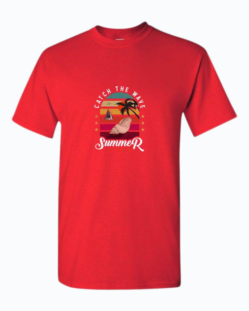 Catch the wave summer vibes t-shirt, summer t-shirt, beach party t-shirt - Fivestartees