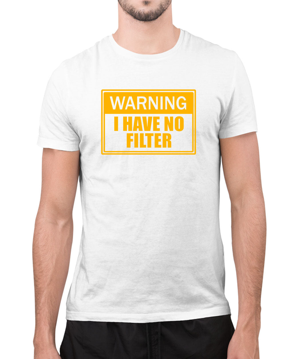 Warning, i have no filter funny t-shirt, sarcasm t-shirt - Fivestartees