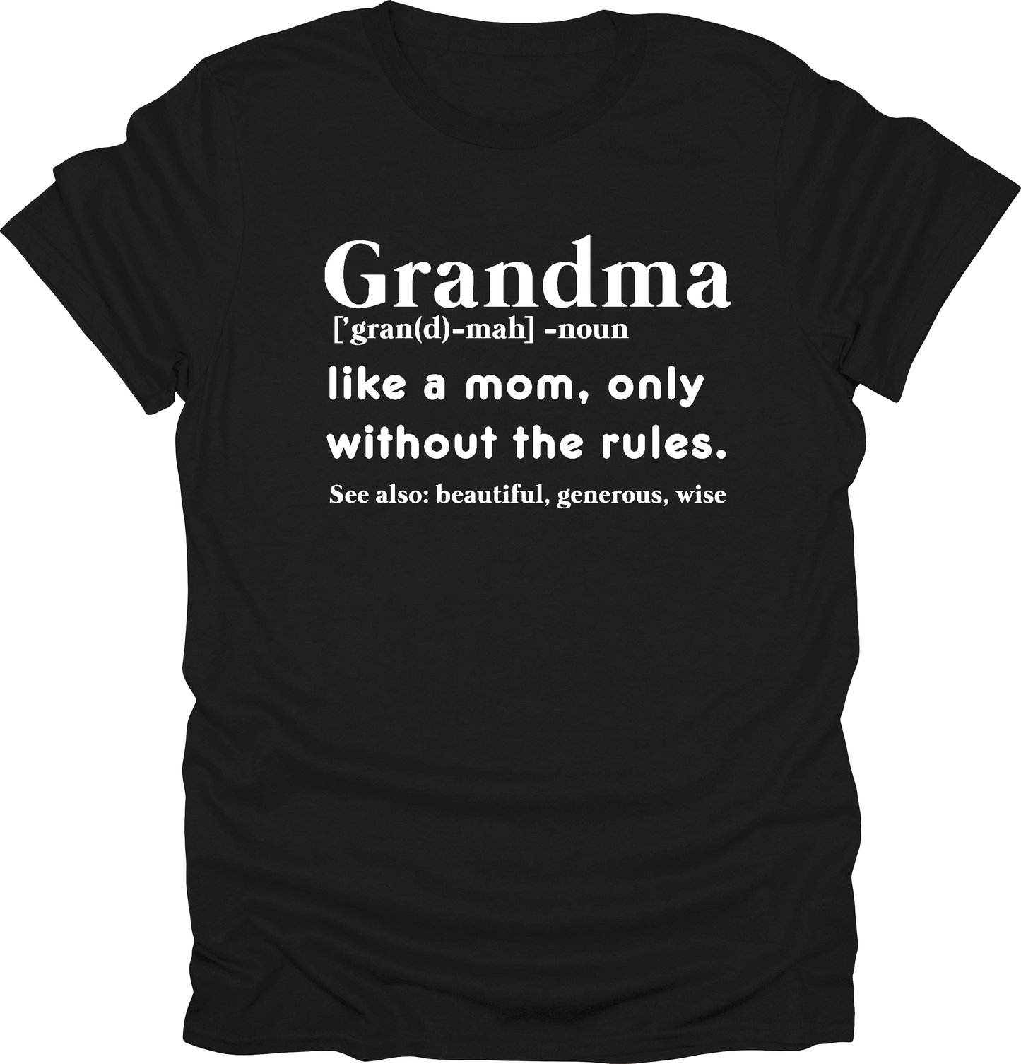 Grandma definition t-shirt, grandma gift t-shirt, funny grandma t-shirt
