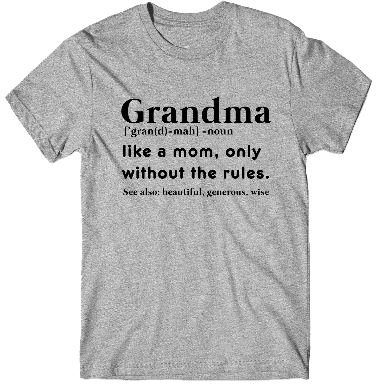 Grandma definition t-shirt, grandma gift t-shirt, funny grandma t-shirt