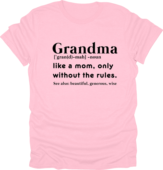 Grandma definition t-shirt, grandma gift t-shirt, funny grandma t-shirt