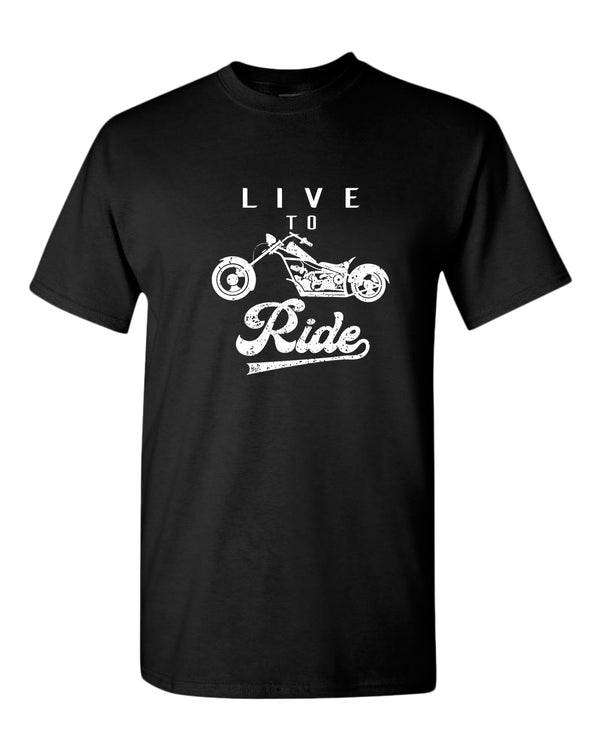 Live to ride motorcycle t-shirt - Fivestartees
