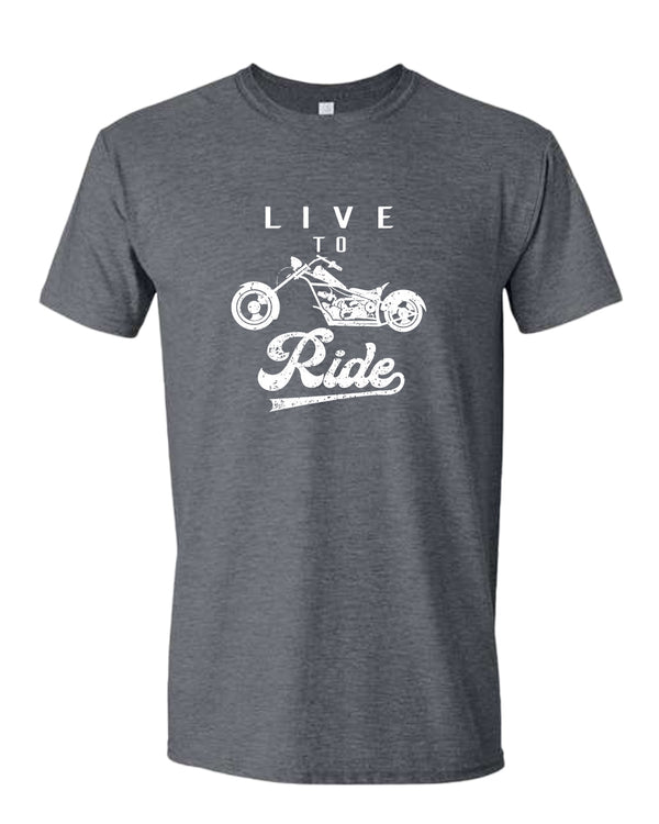 Live to ride motorcycle t-shirt - Fivestartees