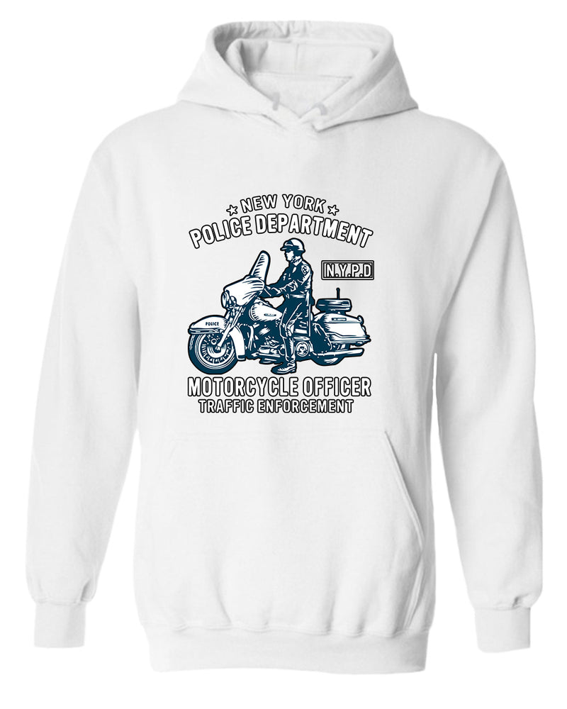 New York motorcycle officer traffic hoodie - Fivestartees