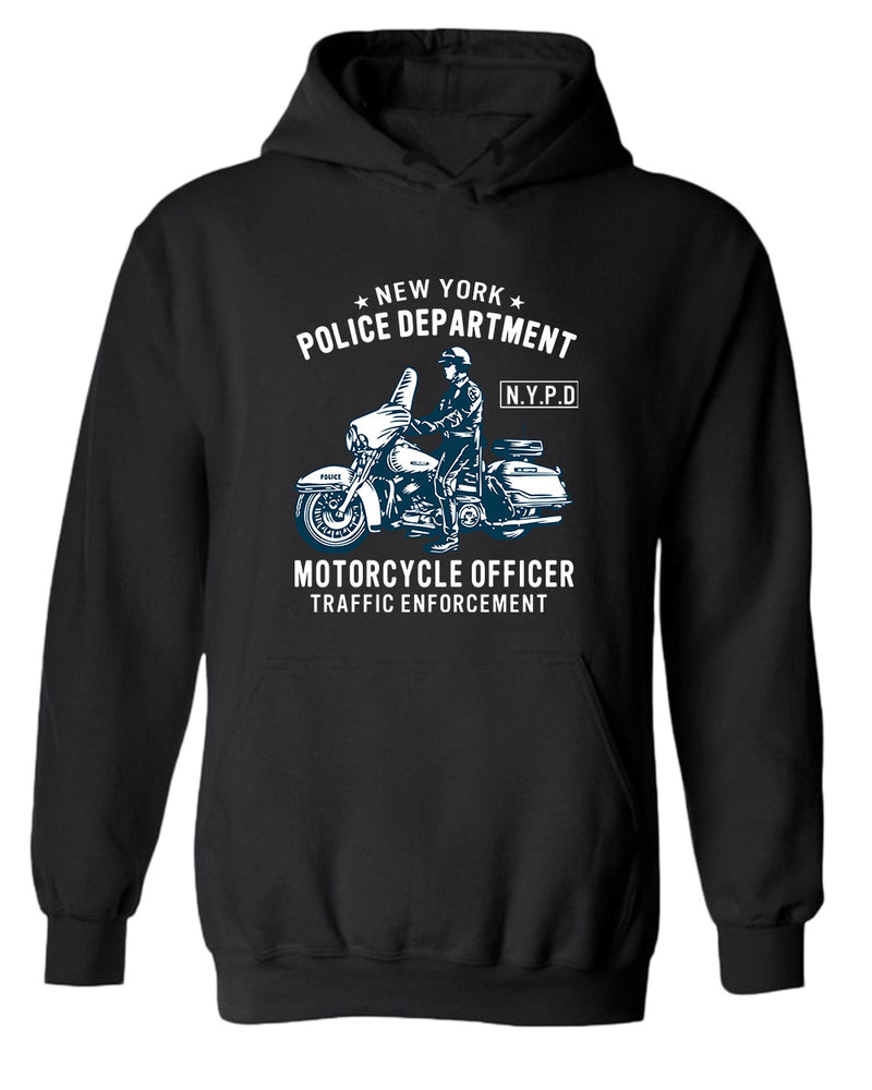 New York motorcycle officer traffic hoodie - Fivestartees