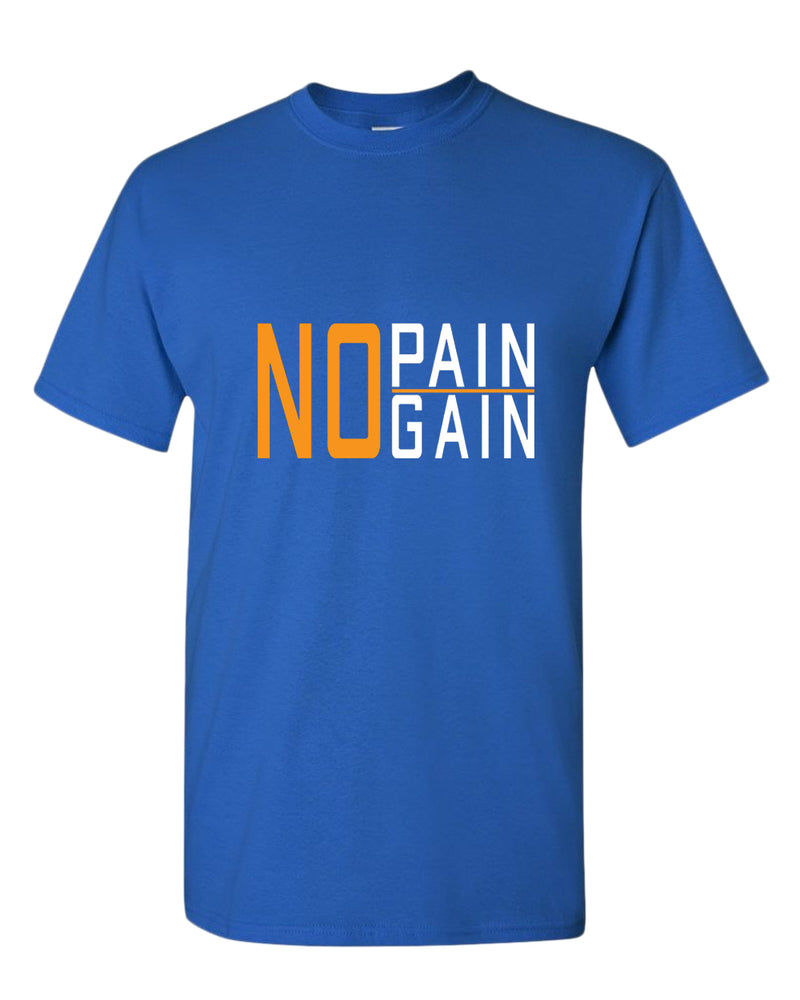 No pain No gain t-shirt, motivational t-shirt, inspirational tees, casual tees - Fivestartees