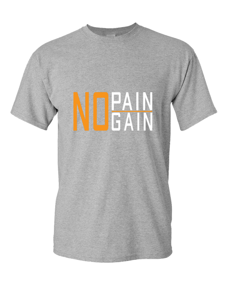 No pain No gain t-shirt, motivational t-shirt, inspirational tees, casual tees - Fivestartees