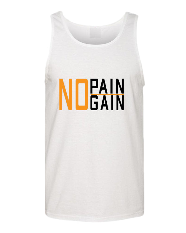 No pain No gain tank top, motivational tank top, inspirational tank tops, casual tank tops - Fivestartees