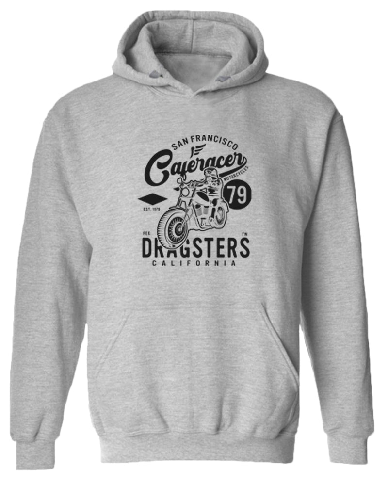 San francisco caferacer dragsters motorcycle hoodie - Fivestartees