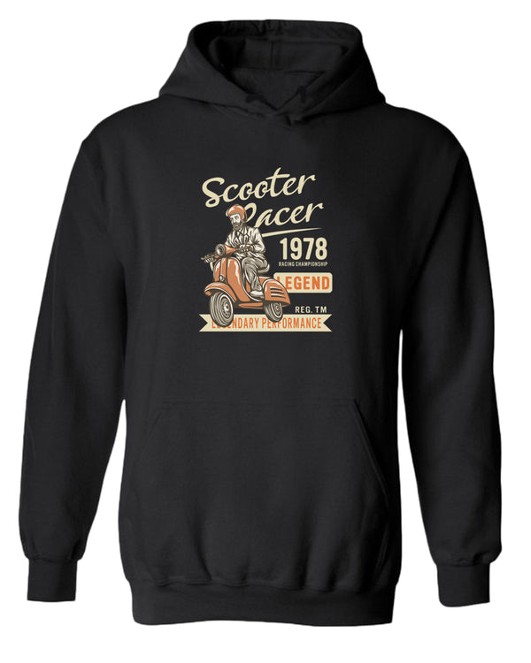 Scooter racer 1978 legend motorcycle hoodie - Fivestartees