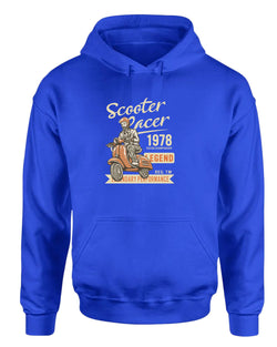 Scooter racer 1978 legend motorcycle hoodie - Fivestartees