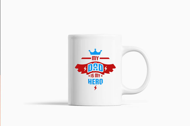 My dad is my hero Coffee Mug, father's day Coffee Mug - Fivestartees