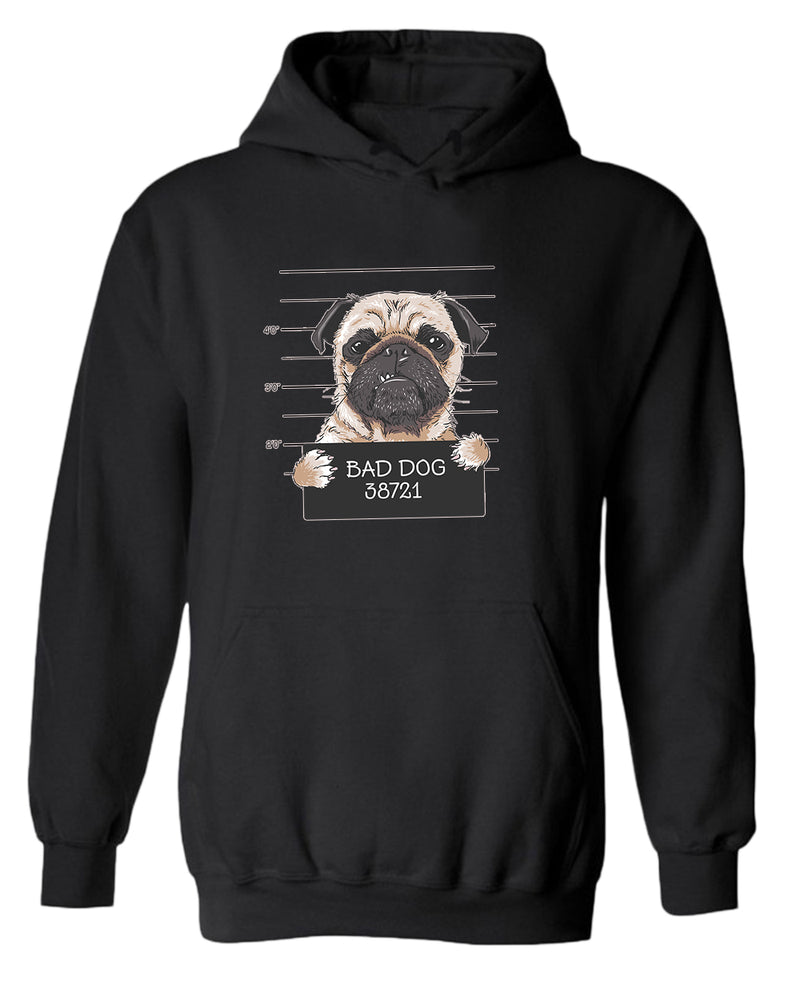 Bad dog funny hoodie, dog lover hoodie - Fivestartees