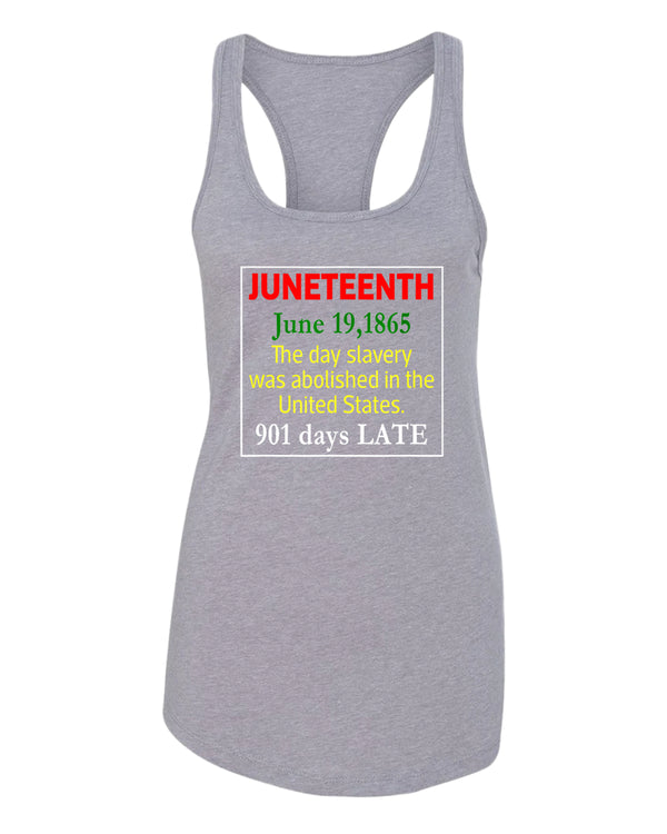 The day slavery was abolished in USA tank top, juneteenth tank tops - Fivestartees