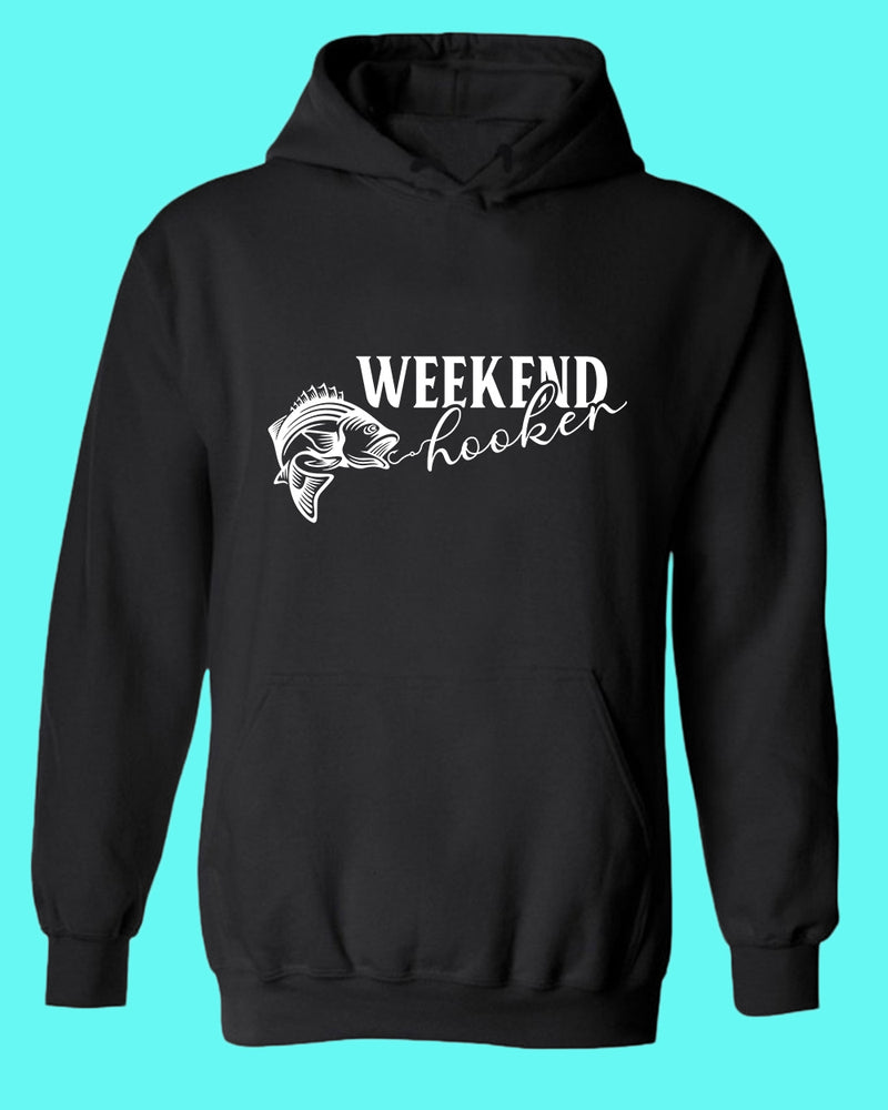 Weekend Hooker fishing hoodie, fisher dad tees - Fivestartees