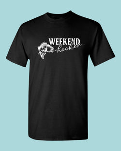 Weekend Hooker fishing t-shirt, fisher dad tees - Fivestartees