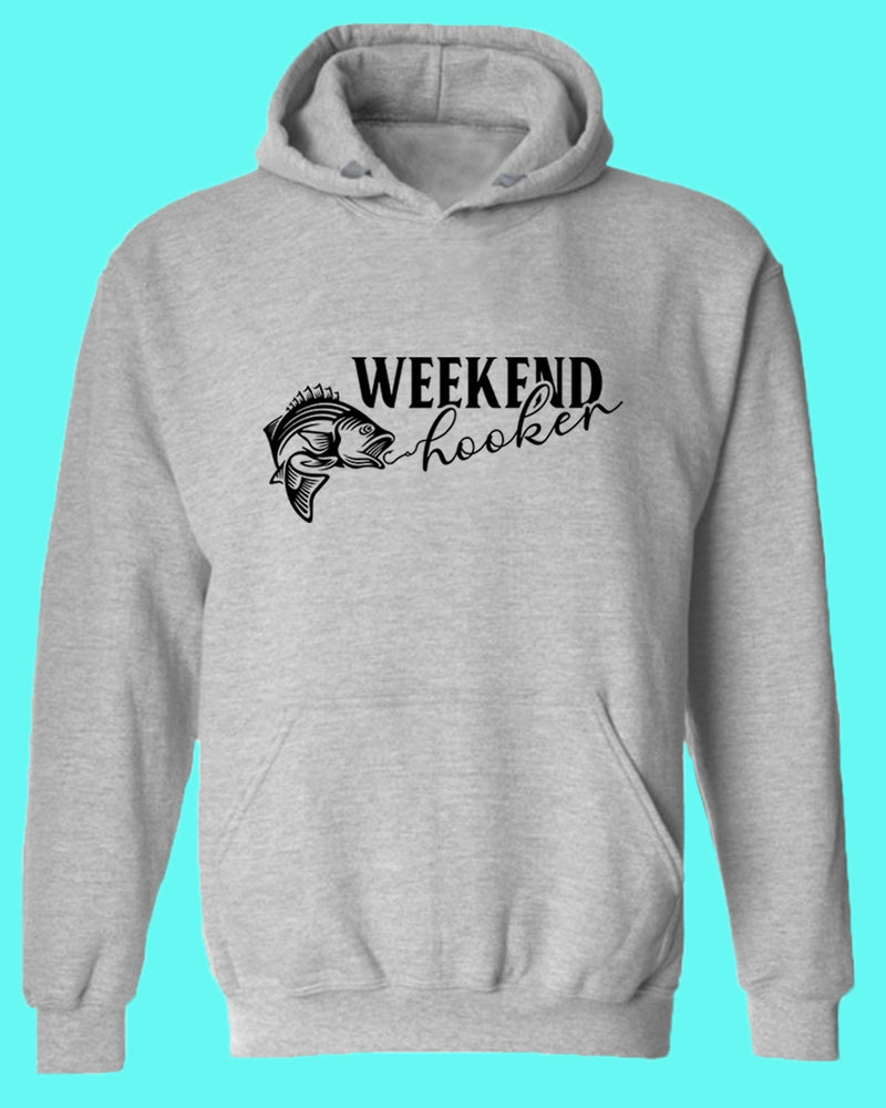 Weekend Hooker fishing hoodie, fisher dad tees - Fivestartees