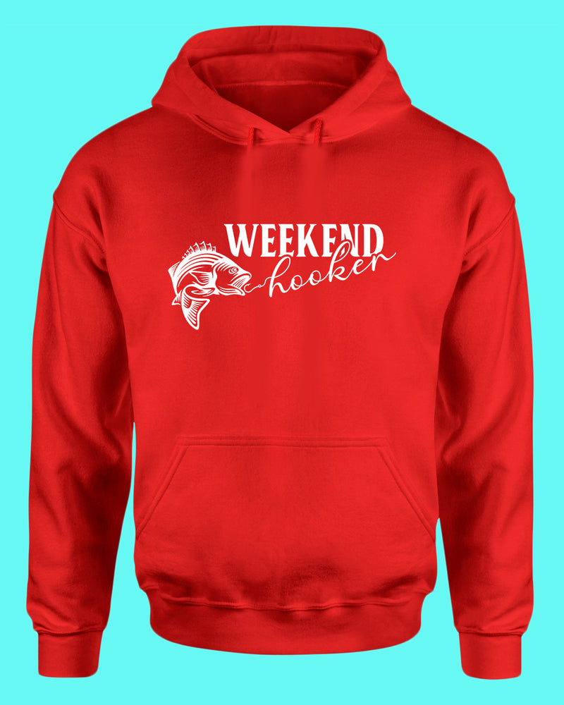 Weekend Hooker fishing hoodie, fisher dad tees - Fivestartees