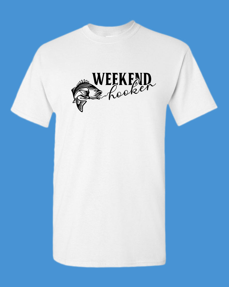 Weekend Hooker fishing t-shirt, fisher dad tees - Fivestartees