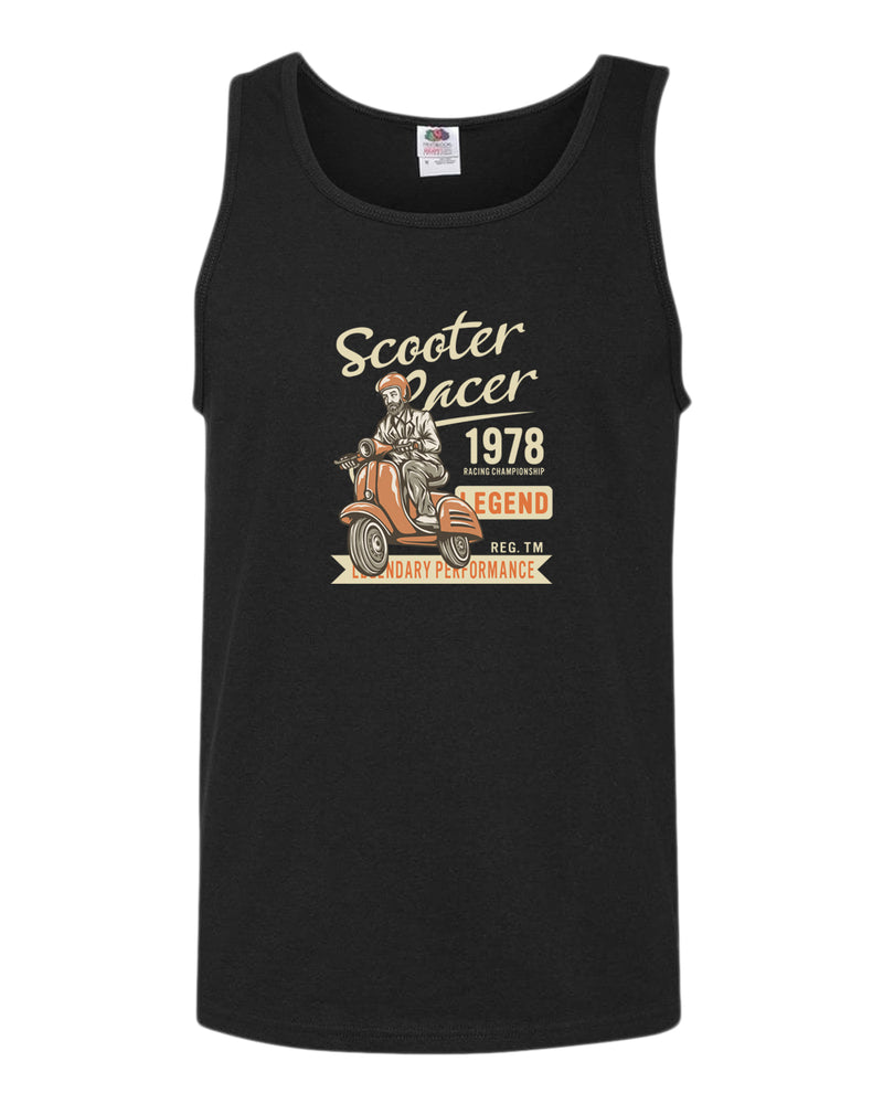 Scooter racer 1978 legend motorcycle tank top - Fivestartees