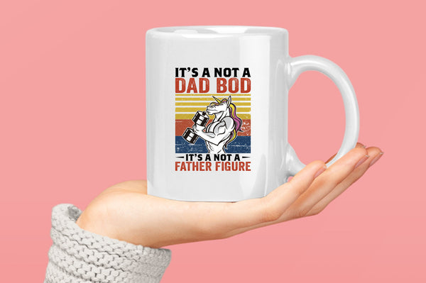 It's not a bad bod, it's a father figure Coffee Mug - Fivestartees