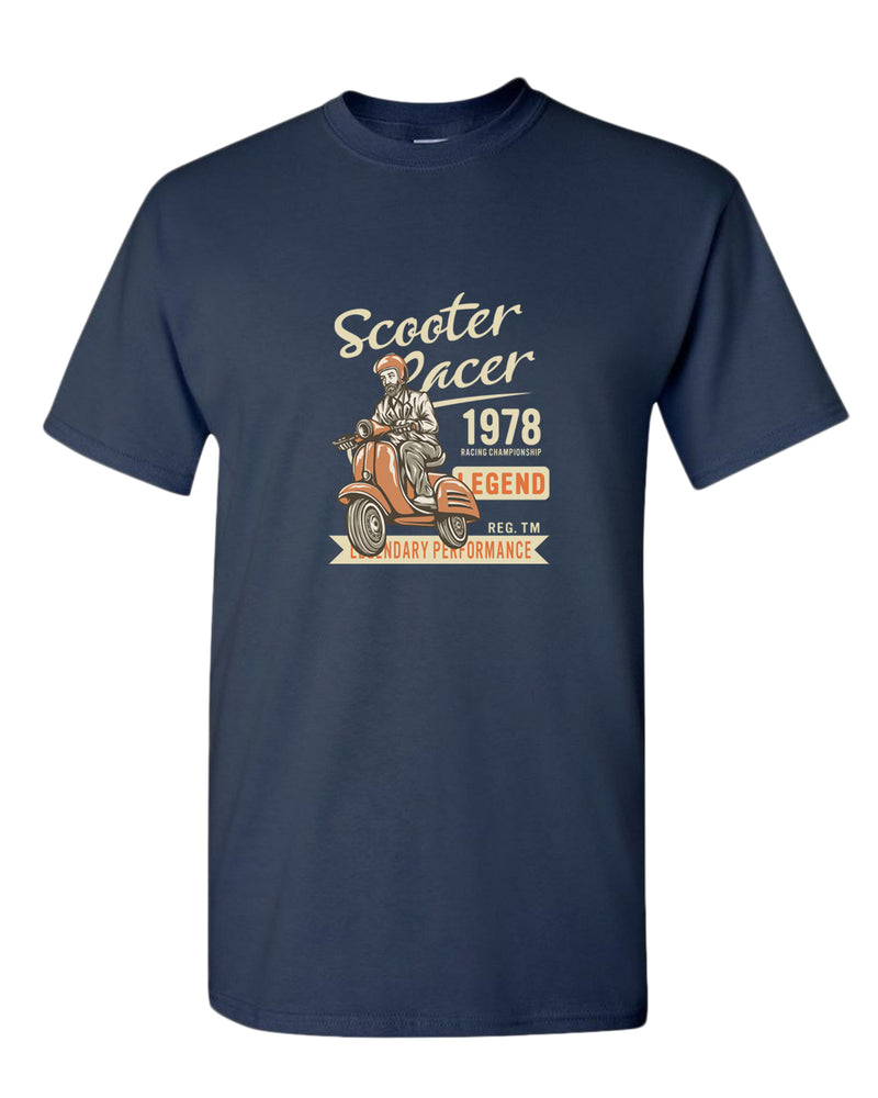 Scooter racer 1978 legend motorcycle t-shirt - Fivestartees