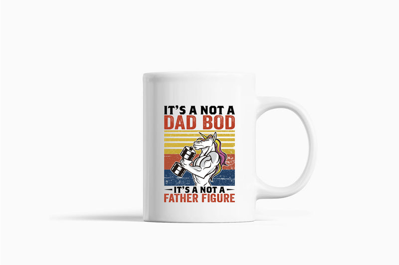 It's not a bad bod, it's a father figure Coffee Mug - Fivestartees