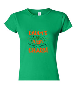 Daddy's lucky charm t-shirt women st patrick's day t-shirt - Fivestartees
