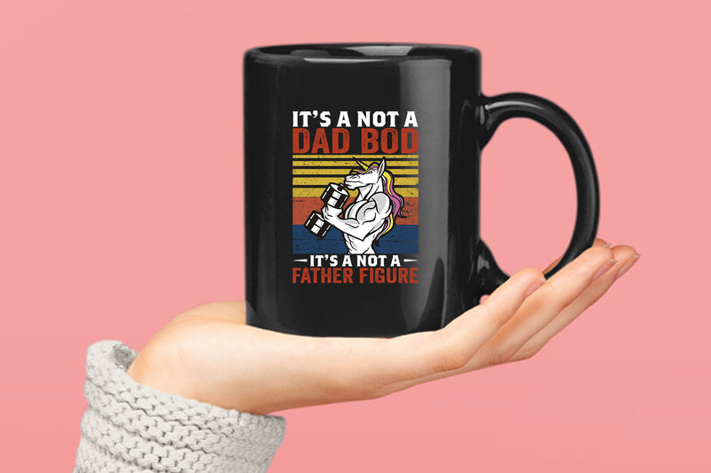 It's not a bad bod, it's a father figure Coffee Mug - Fivestartees