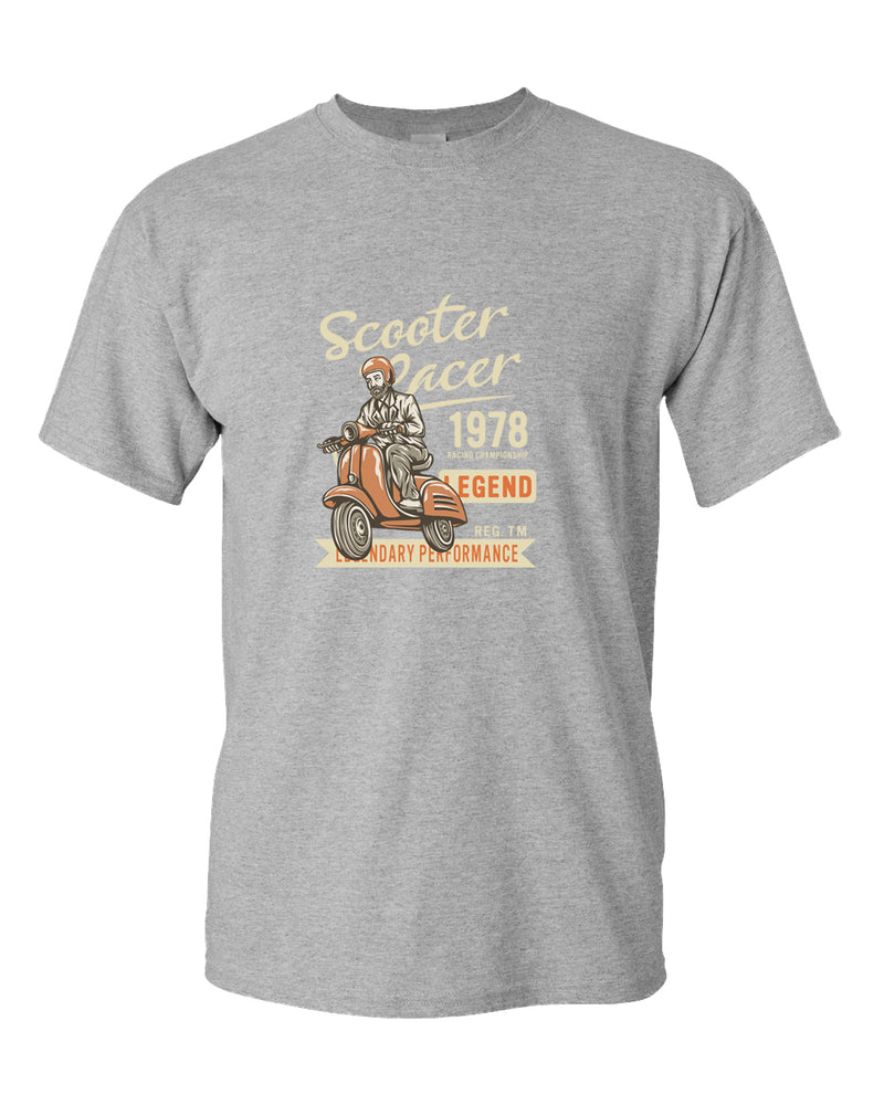 Scooter racer 1978 legend motorcycle t-shirt - Fivestartees