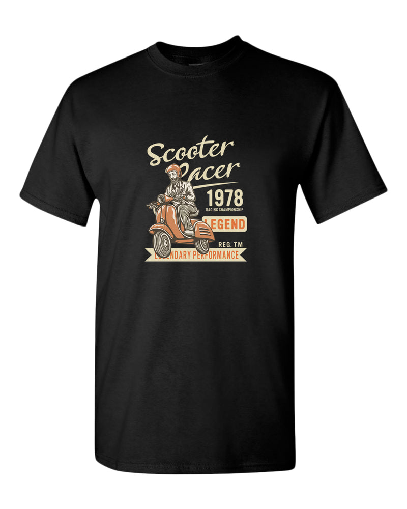 Scooter racer 1978 legend motorcycle t-shirt - Fivestartees