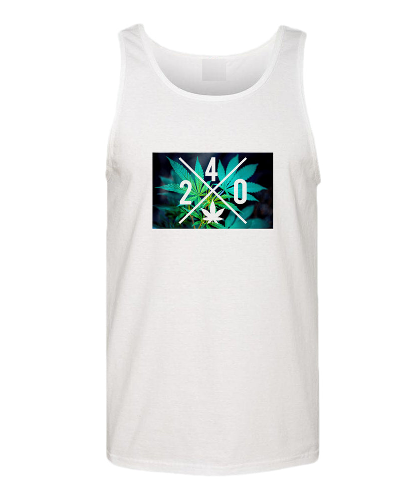 420 tank top, high quality leaf tank top - Fivestartees