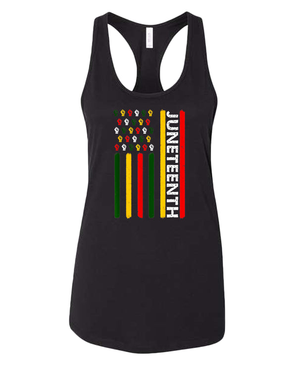 Black power juneteenth tank top - Fivestartees
