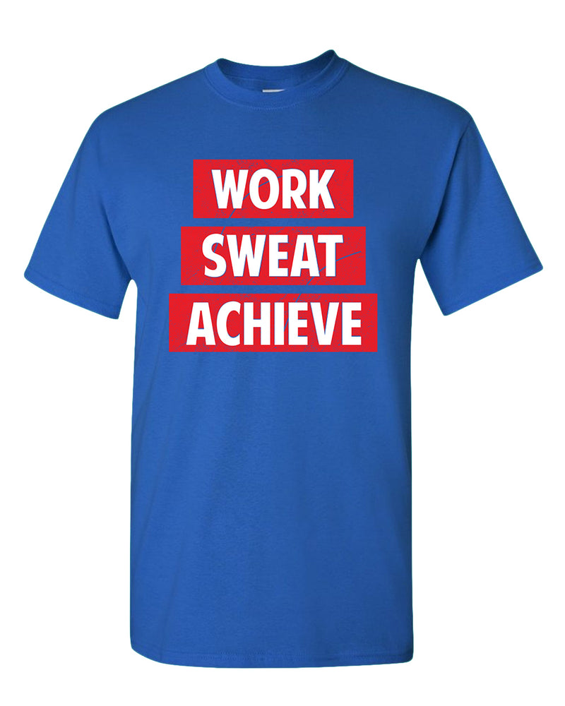 Work Swear Achieve T-shirt, casual Gym T-shirt - Fivestartees