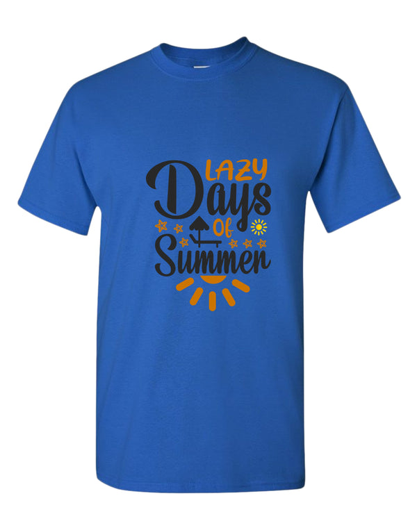 Lazy days of summer tees, summer t-shirt, beach party t-shirt - Fivestartees